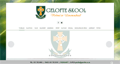 Desktop Screenshot of gelofte.co.za